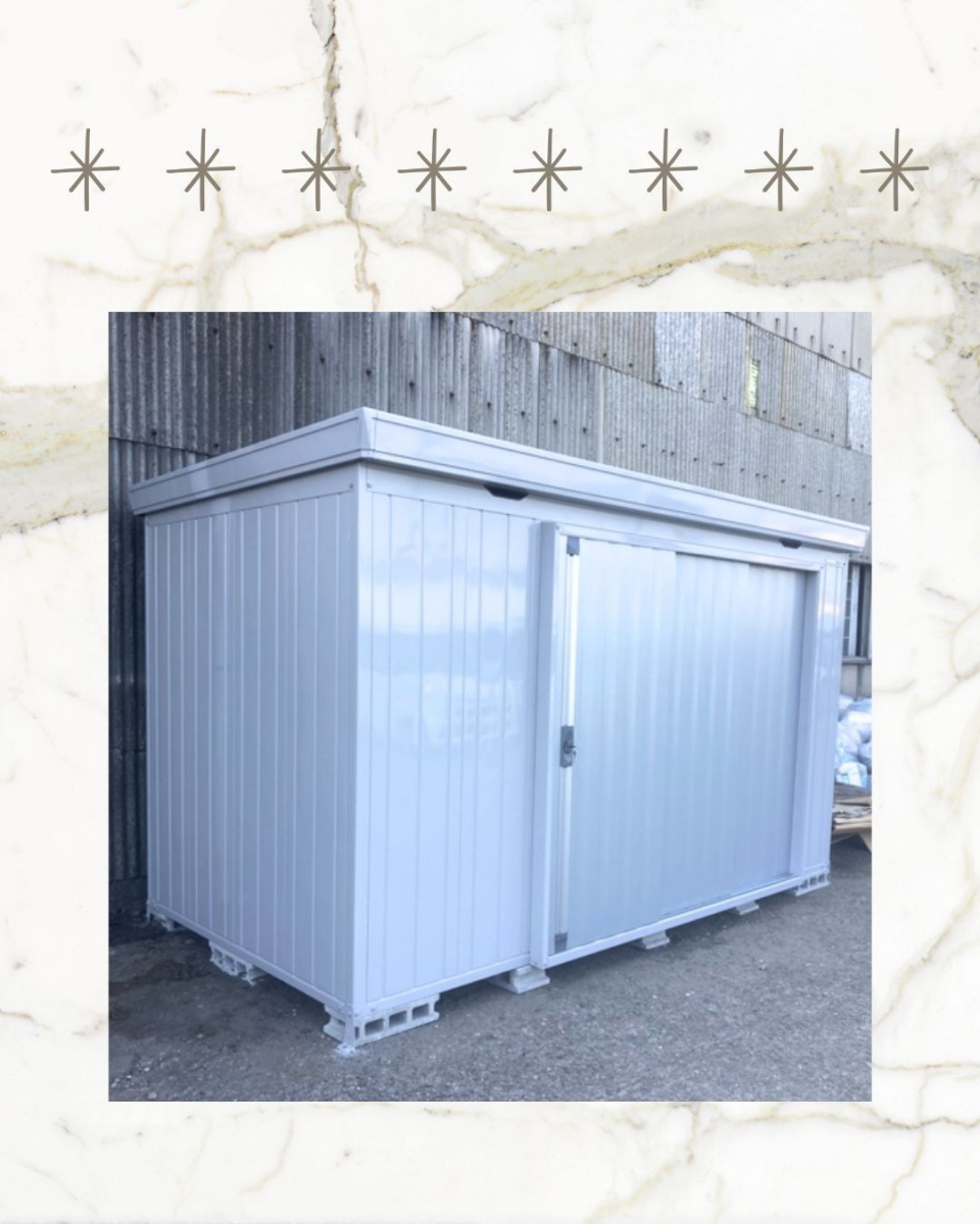 小島サッシトーヨー住器の収納力満点💯イナバ物置で賢くすっきり🧰の施工後の写真1