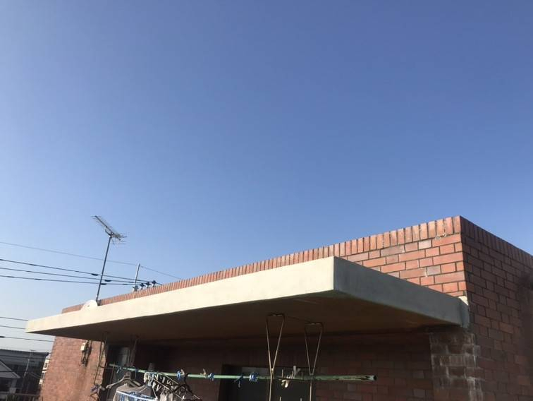 小島サッシトーヨー住器の常総市　U医院様屋上屋根タイル補修工事を行いました！の施工後の写真2