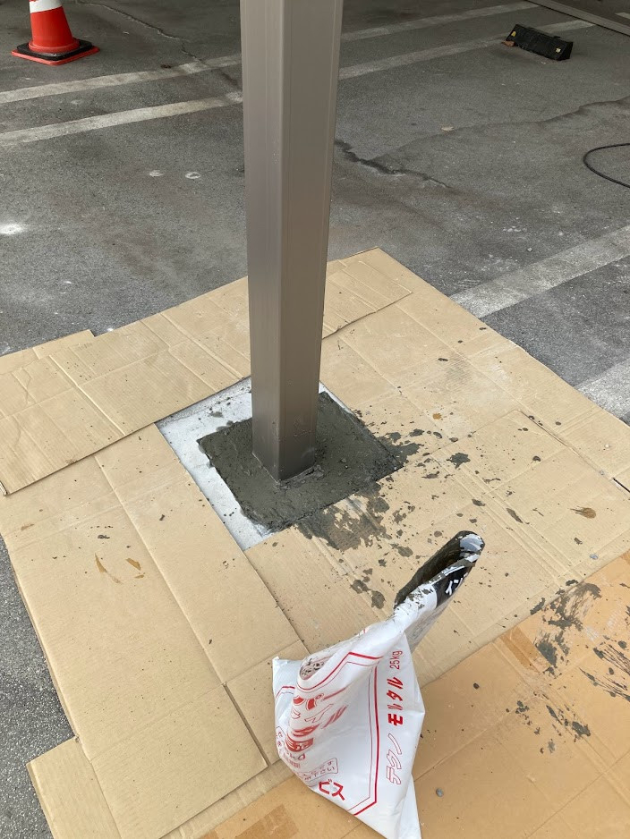 NCCトーヨー住器 諏訪店のカーポート柱だけの交換も可能です！の施工後の写真2