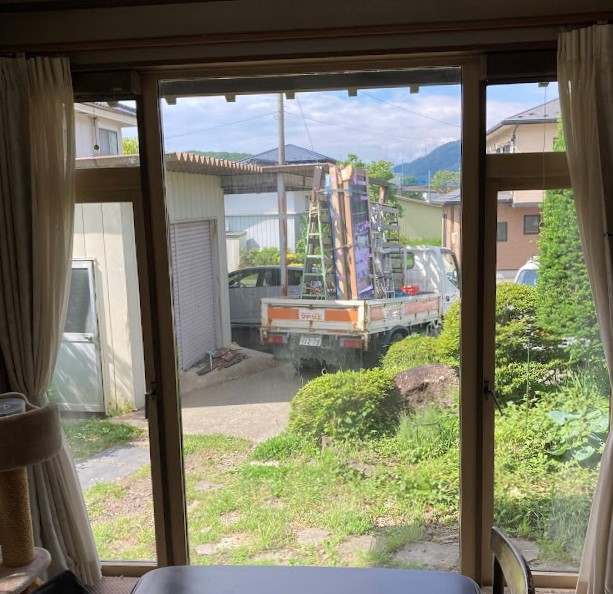 NCCトーヨー住器 諏訪店の窓をイメチェンしました！の施工前の写真2