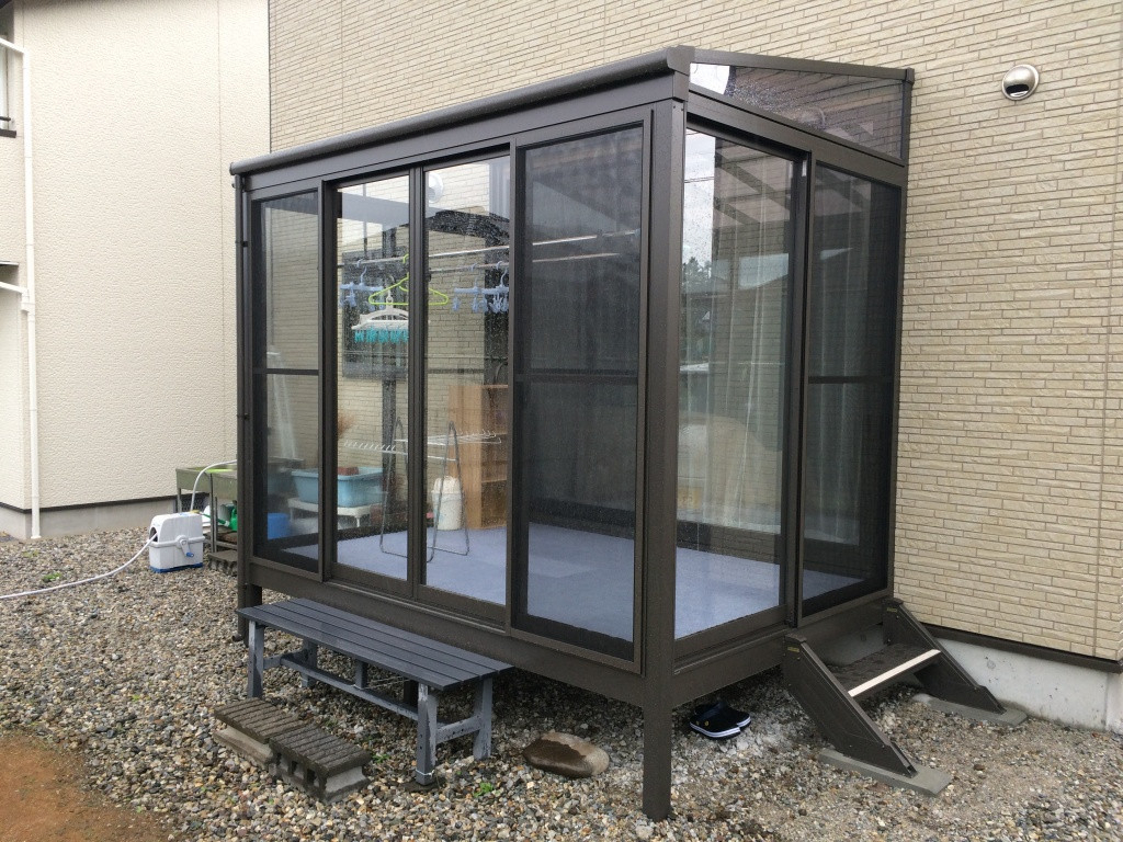 NCCトーヨー住器 諏訪店の🌞日当たりを活かしてサンルームを設置！🌞の施工後の写真1