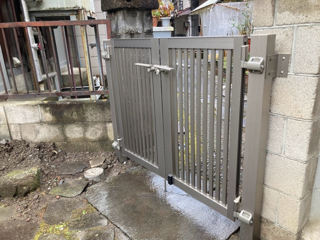 NCCトーヨー住器 諏訪店の出入り口の門を新しくしました!!の施工後の写真2