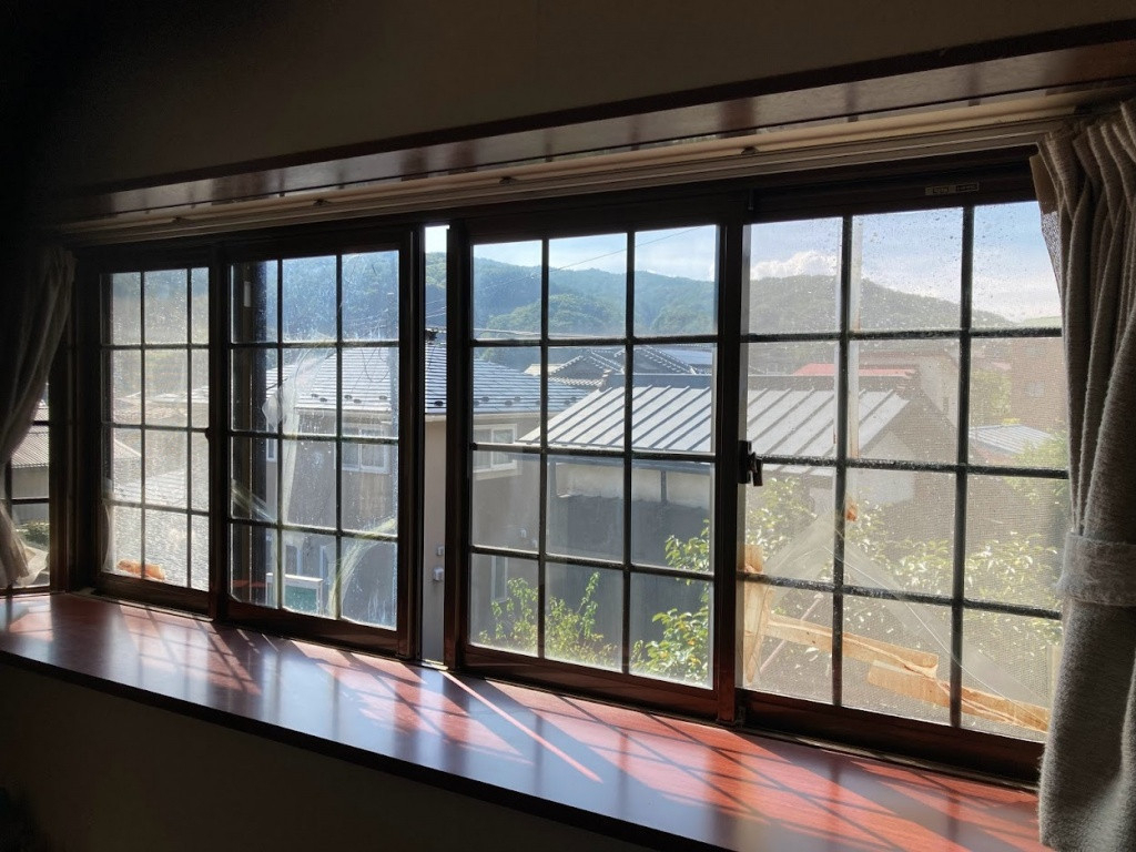 NCCトーヨー住器 諏訪店のガラスが割れてしまってもお任せください！！の施工前の写真2