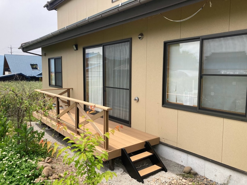 NCCトーヨー住器 諏訪店のお庭の空間を快適に！！の施工後の写真1