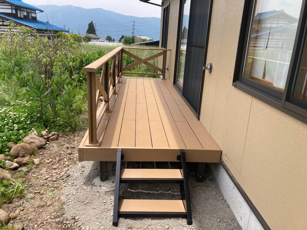 NCCトーヨー住器 諏訪店のお庭の空間を快適に！！の施工後の写真2