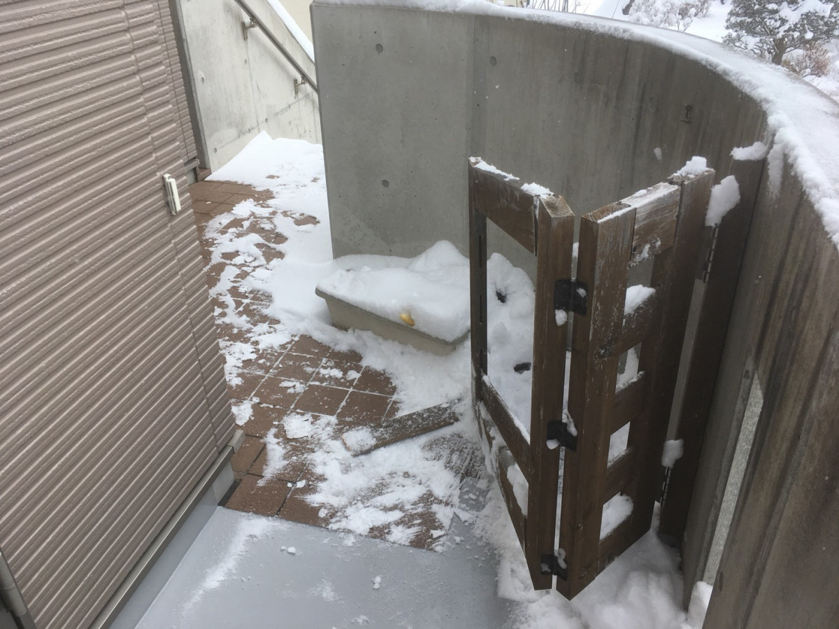 NCCトーヨー住器 諏訪店の新しくアルミ門扉を設置しました！！の施工前の写真1