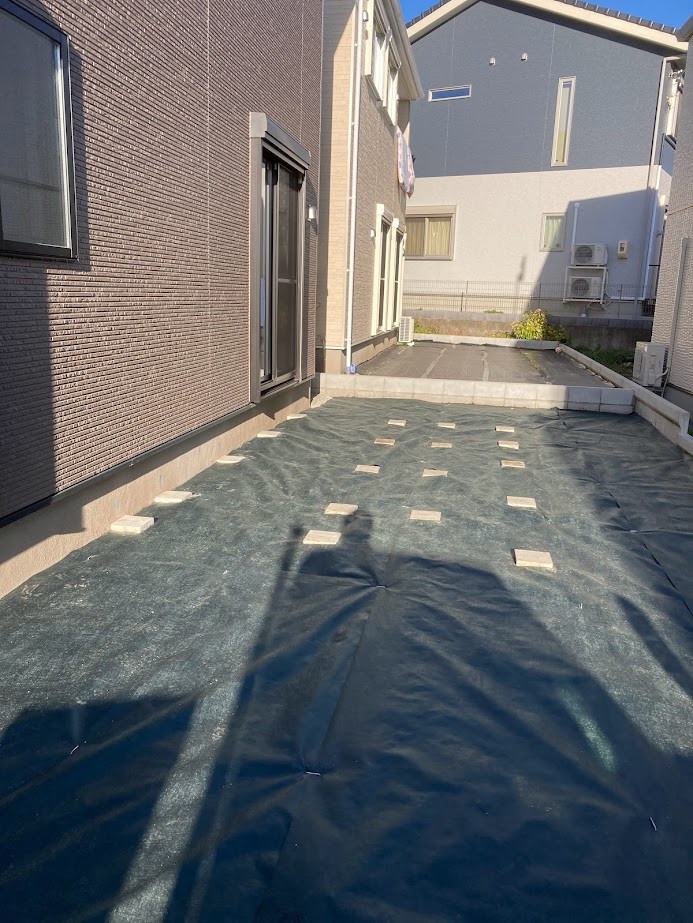 NCCトーヨー住器 諏訪店のタイルデッキを設置しました！！の施工前の写真2