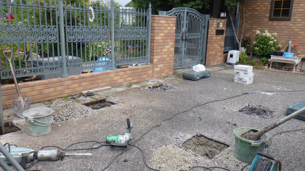 NCCトーヨー住器 諏訪店のカーポートで素敵な空間を作りませんか？！の施工前の写真1