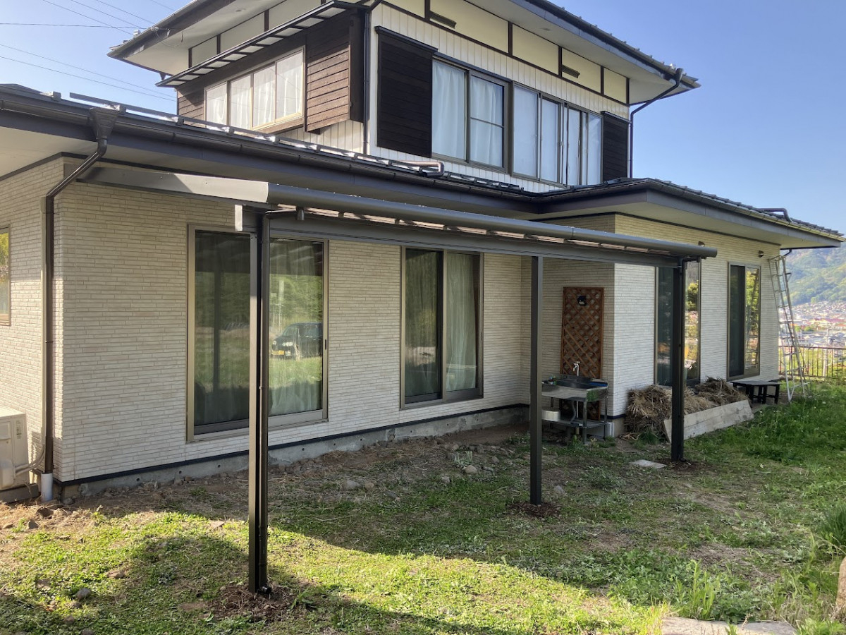 NCCトーヨー住器 諏訪店の急な雨でも慌てなくて大丈夫！LIXILのナーラテラスがあれば、毎日の洗濯がもっと自由になります！の施工後の写真1