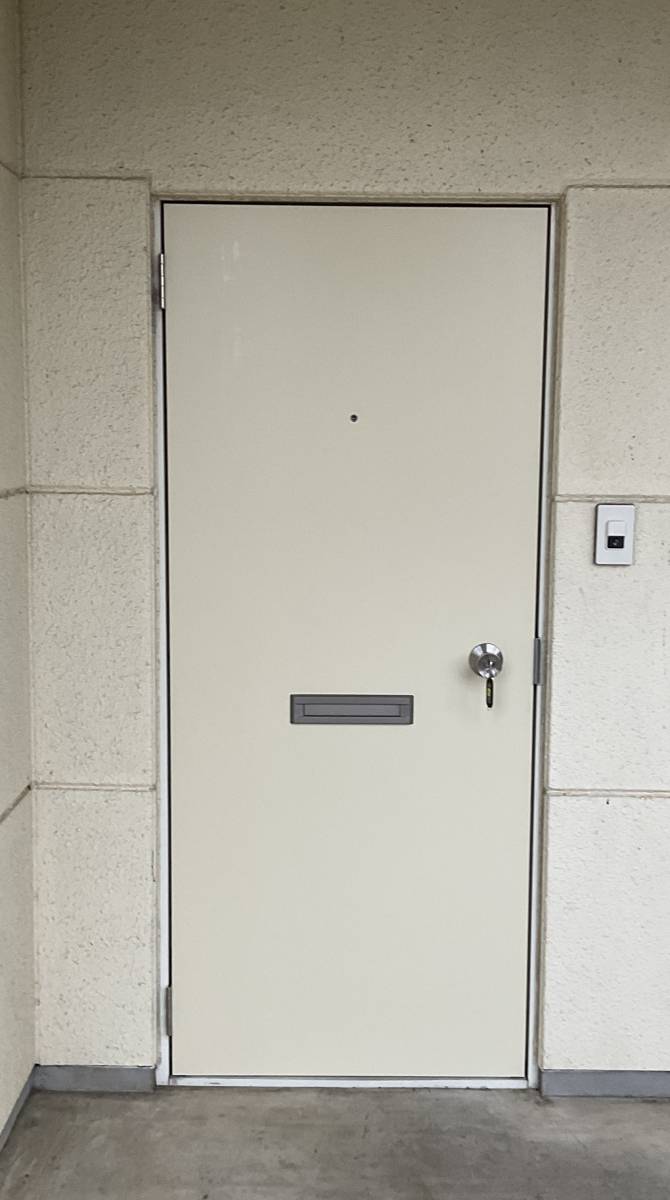 大泉トーヨー住器のアパートドア交換　【足利市】の施工後の写真1