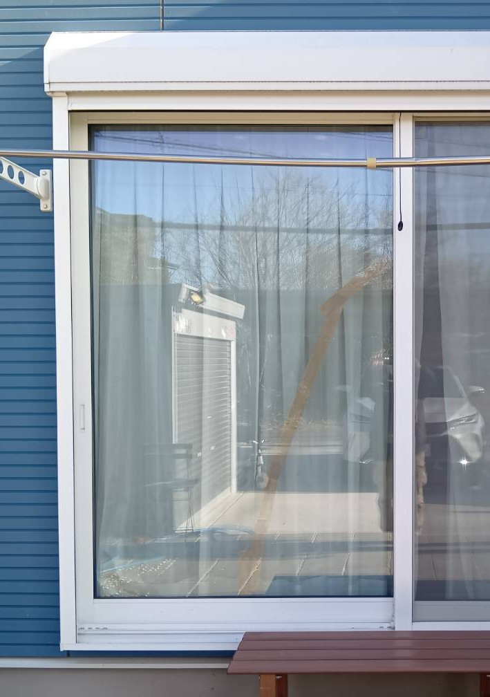 大泉トーヨー住器の【大泉町】ガラス修理の施工前の写真1