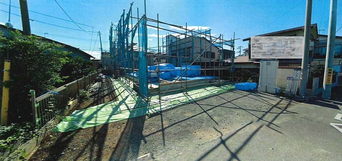 井上住器のエクステリア工事の施工前の写真1