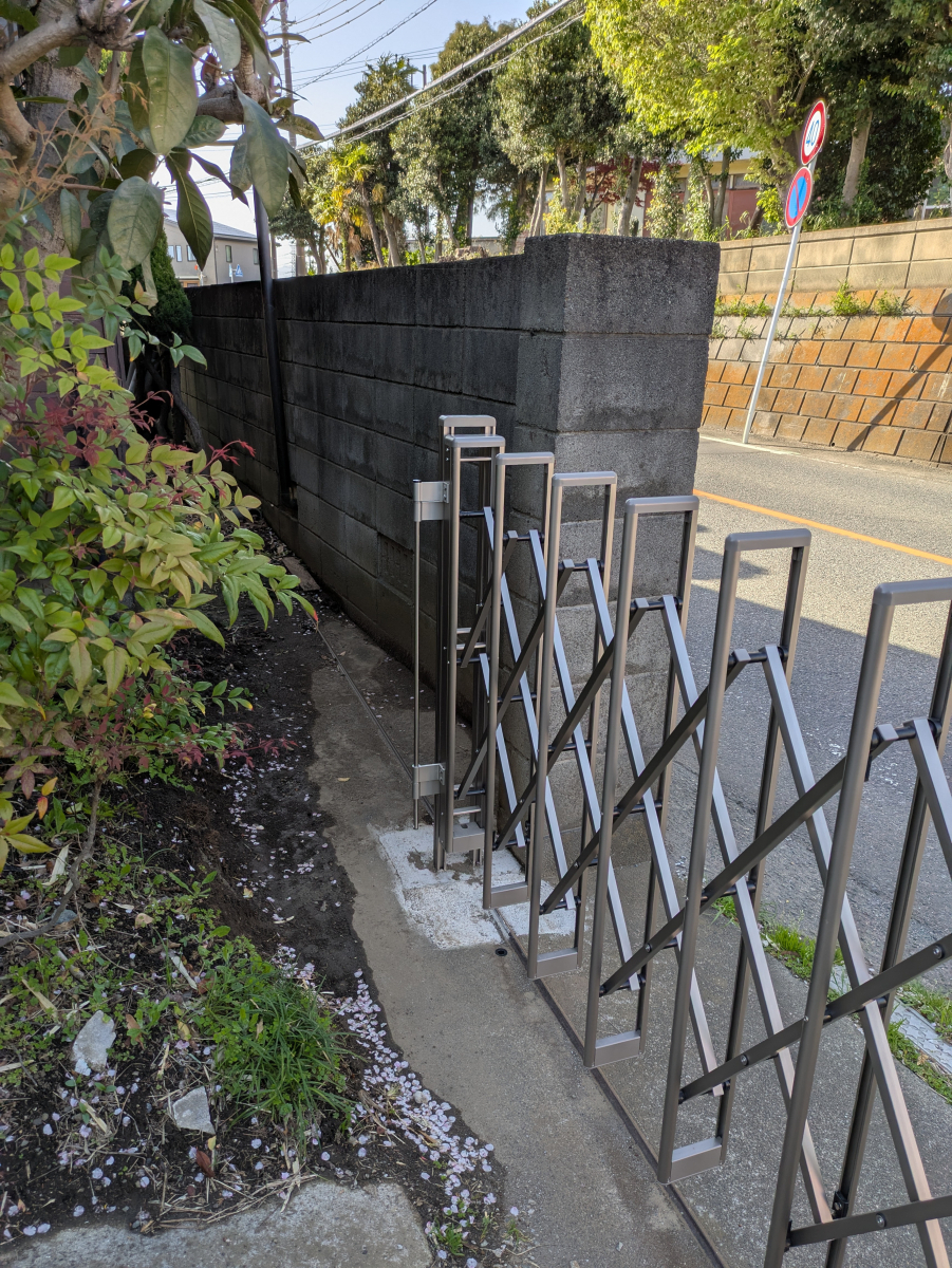 井上住器の茅ヶ崎市【カーゲート交換工事】の施工後の写真2