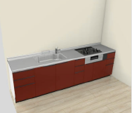 伸興トーヨー住器のキッチンリフォーム！　お施主様ニーズに合わせた快適なキッチンの施工事例詳細写真3