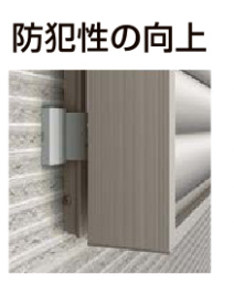 伸興トーヨー住器の台風対策に目隠し可動ルーバーを取付の施工事例詳細写真4