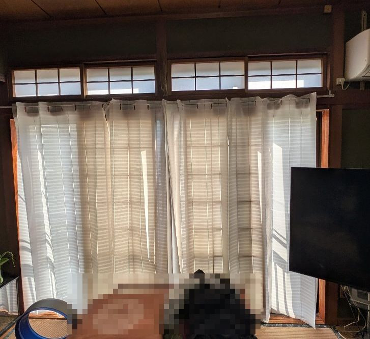 伸興トーヨー住器の和室に内窓インプラス！紙貼り障子からのお取替え！の施工前の写真1