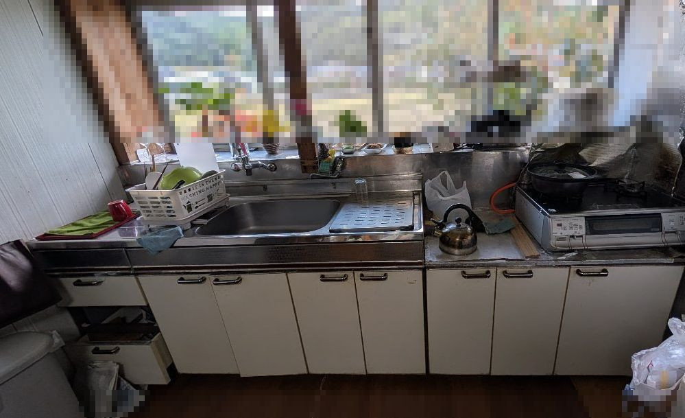 伸興トーヨー住器のキッチンリフォーム！　お施主様ニーズに合わせた快適なキッチンの施工前の写真1