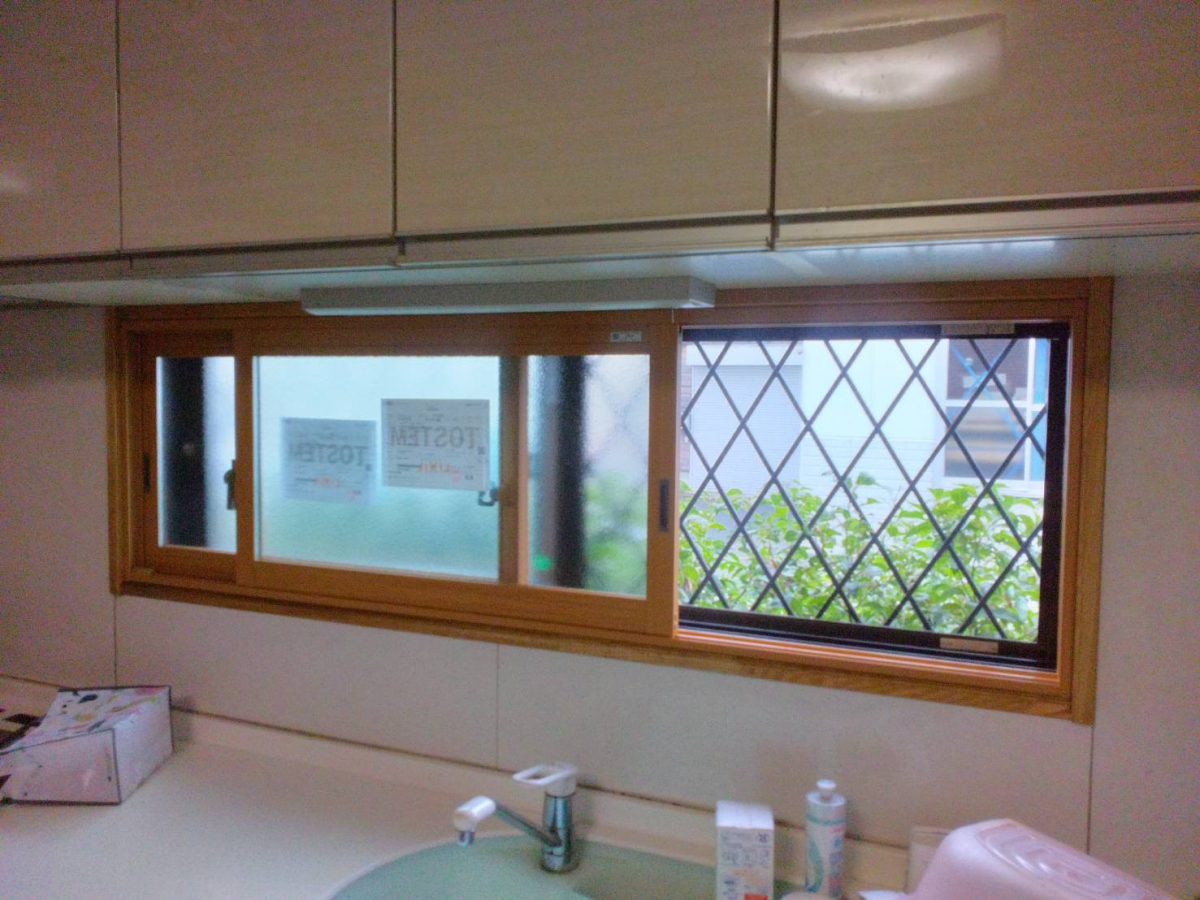 窓研 土浦の窓のリフォーム工事（インプラス）土浦市F様邸の施工後の写真2