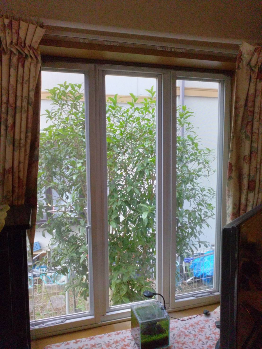窓研 土浦の窓のリフォーム工事（インプラス）土浦市W様邸の施工前の写真1