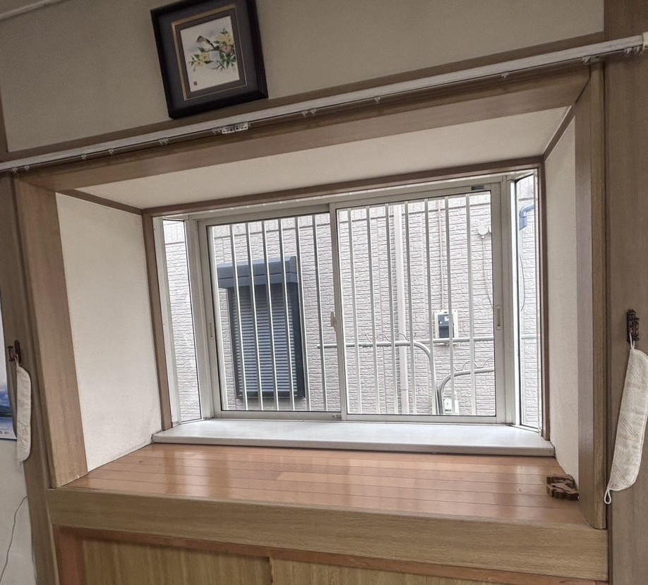 窓研 土浦の窓のリフォーム工事（インプラス）土浦市T様邸の施工前の写真2