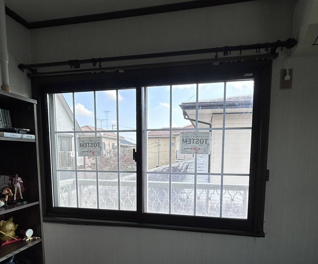 窓研 土浦の窓のリフォーム工事（インプラス）かすみがうら市K様邸の施工後の写真2