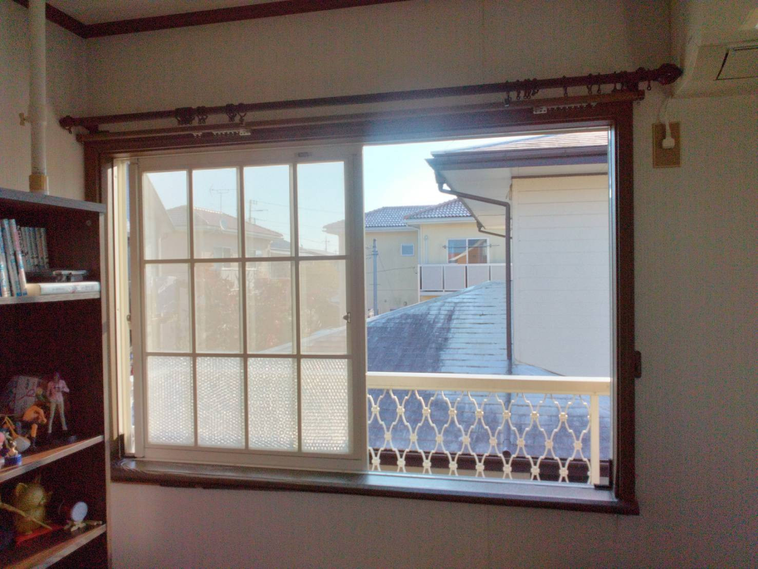 窓研 土浦の窓のリフォーム工事（インプラス）かすみがうら市K様邸の施工前の写真2