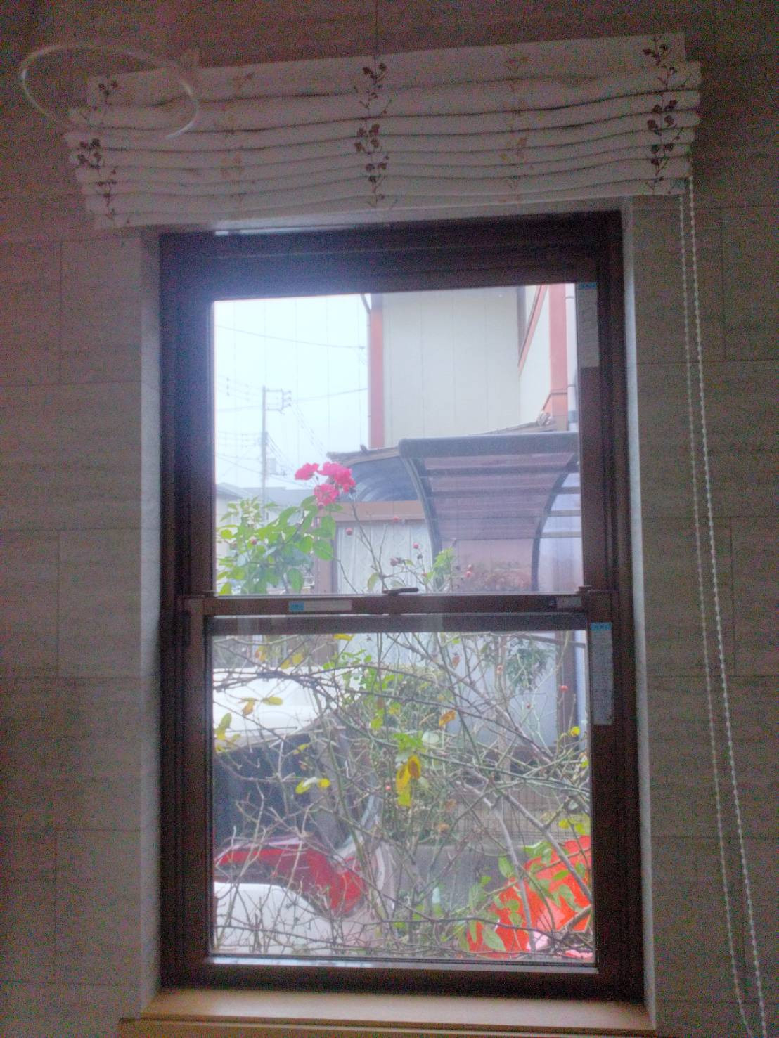 窓研 土浦の窓のリフォーム工事（インプラス）阿見町O様邸の施工前の写真1