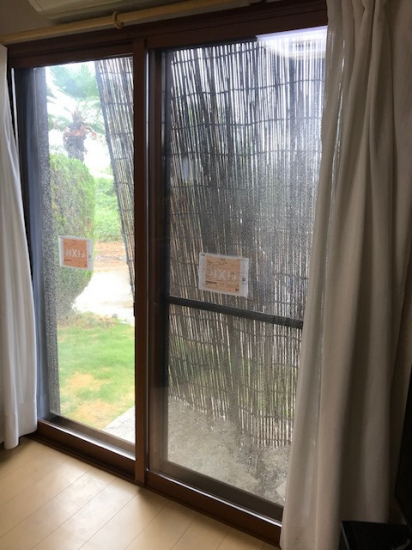 小林トーヨー住器の窓枠の奥行きが小さくてもふかし枠で対応施工事例写真1