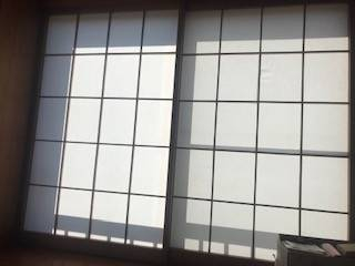 小林トーヨー住器の和室には和障子のインプラスの施工前の写真1