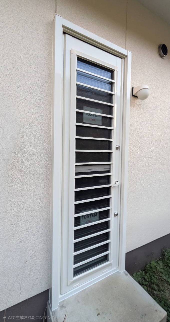 ワタナベトーヨー住器の勝手口ドアをリフォームして快適＆安心にの施工事例詳細写真1