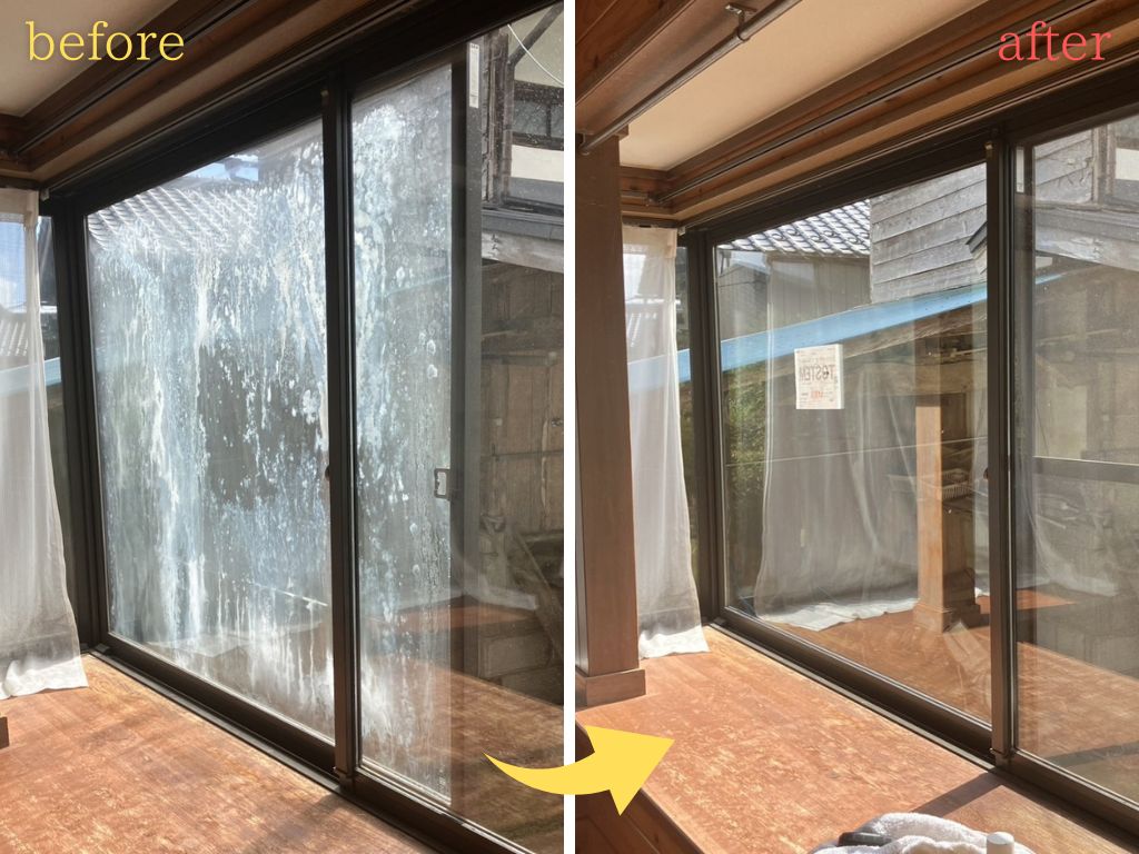 窓ガラスの内部結露とは?原因とリフォーム・交換での解決方法 つくば住生活 石岡店のブログ 写真1