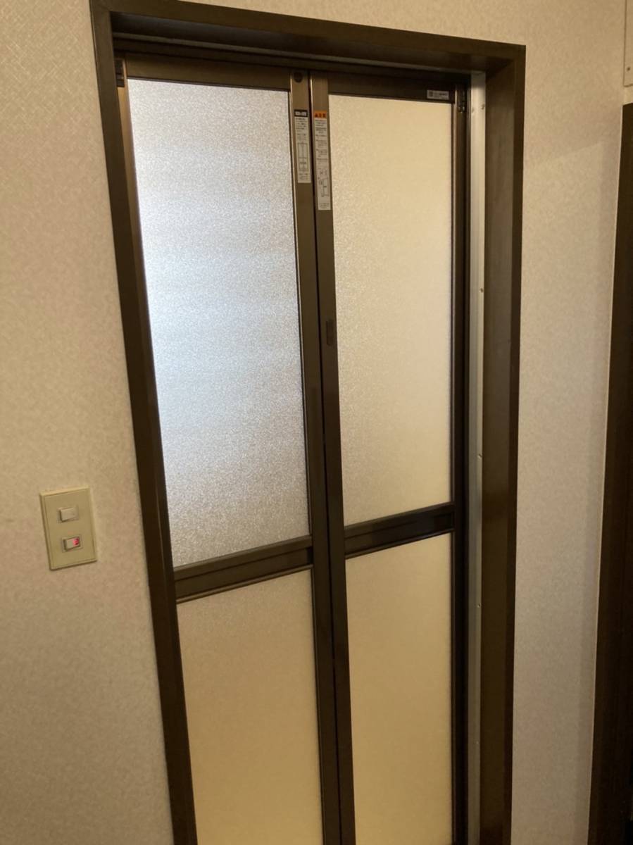 つくば住生活 石岡店の浴室ドアも1dayリフォームでスッキリ快適♪の施工後の写真1