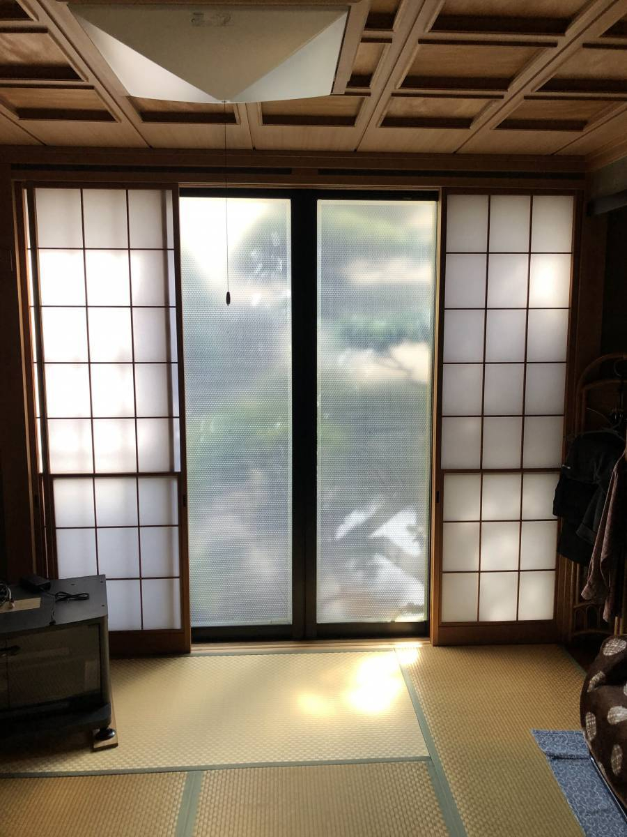 かとうがらすてん　大森山王の和室の内窓を『格子入り和障子風』にするか否か問題の施工前の写真1