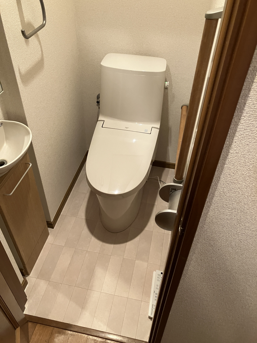 かとうがらすてん　大森山王のトイレ交換＋α　【東京都品川区】の施工後の写真1