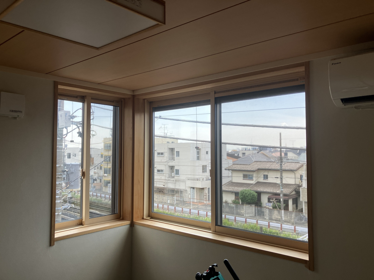 かとうがらすてん 大森山王の防音内窓設置致しました(リピーター様です!)東京都大田区の施工前の写真1