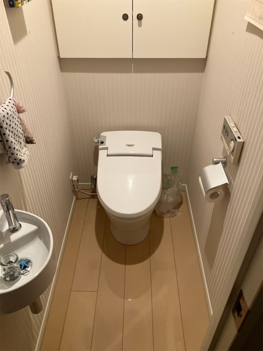 かとうがらすてん　大森山王のトイレの交換させていただきました。【東京都品川区】の施工前の写真1