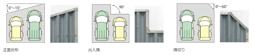 日向トーヨー住器の【日向市】風に強く頑丈で人気の折板屋根カーポート!カーポートSW施工例の施工事例詳細写真2