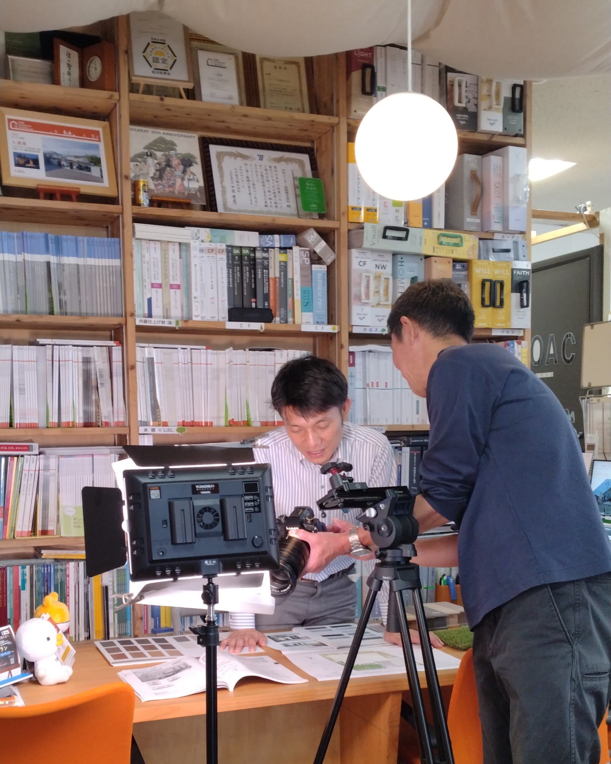 ★HPの動画撮影会★ 日向トーヨー住器のブログ 写真2