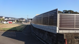 日向トーヨー住器の門川町　Ａ様邸　フェンス取付工事の施工後の写真3