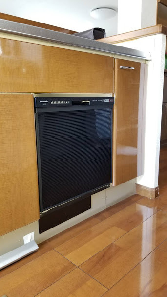 日向トーヨー住器の日向市 M様邸 食洗機取替工事の施工後の写真1