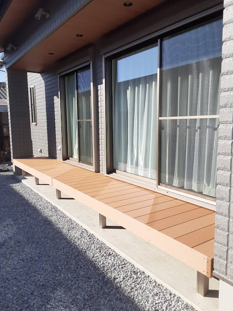 日向トーヨー住器の樹ら楽ステージ・フェンスAB・スタイリッシュなポストで新築外構をグレードアップ!【日向市】の施工後の写真2