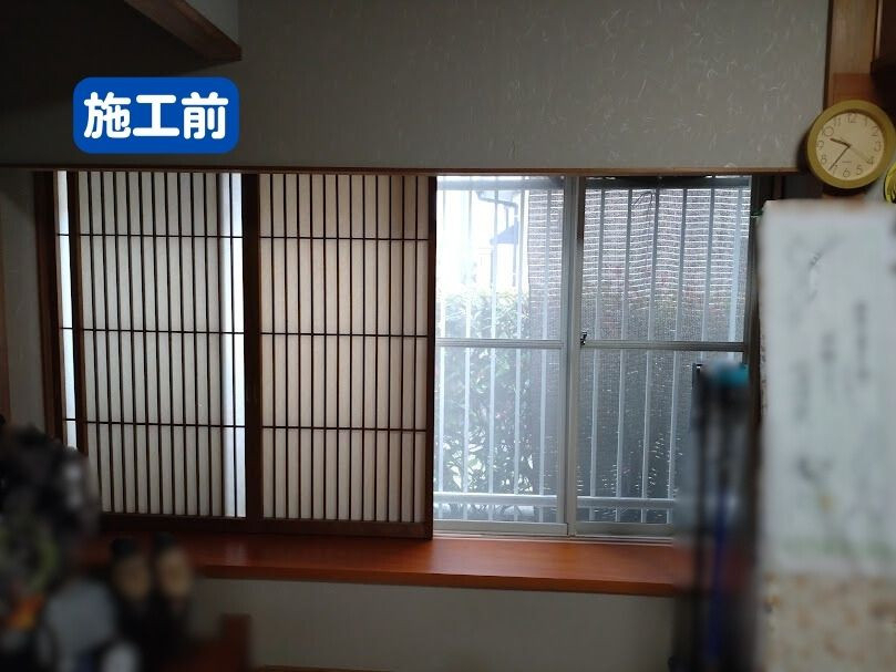 日向トーヨー住器の【日向市】補助金活用★快適!内窓インプラスで断熱リフォーム★の施工前の写真1