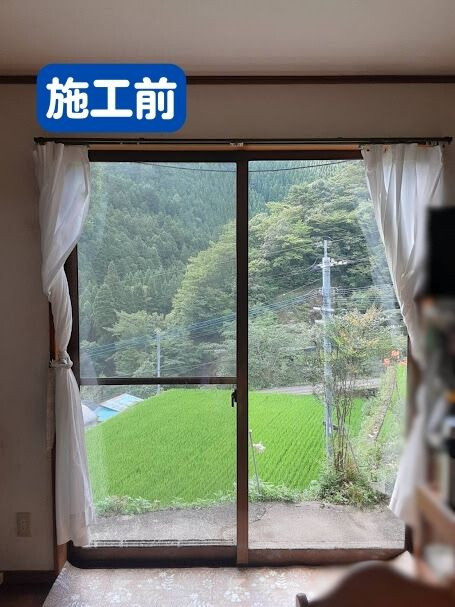 日向トーヨー住器の【諸塚村】冬の寒さや夏の暑さもリプラスに取替えてズバッと解決!の施工前の写真2