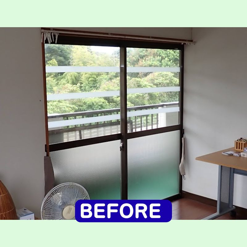 日向トーヨー住器の【日向市】内窓インプラスへリフォームで寒さの入る隙なし！の施工前の写真2