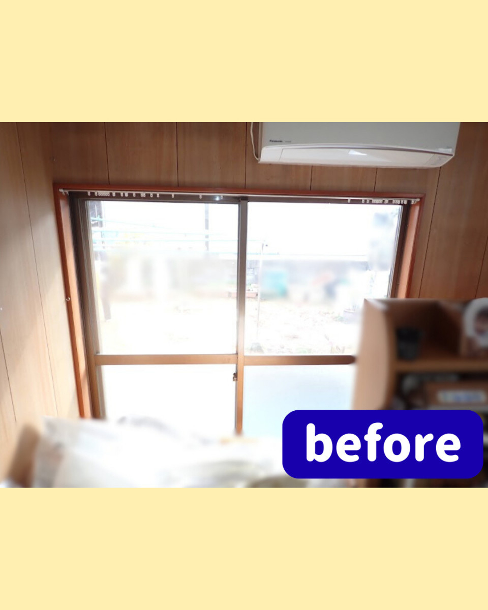 日向トーヨー住器の【日向市】窓リフォーム★内窓インプラスでお部屋も浴室もポカポカ♪の施工前の写真1