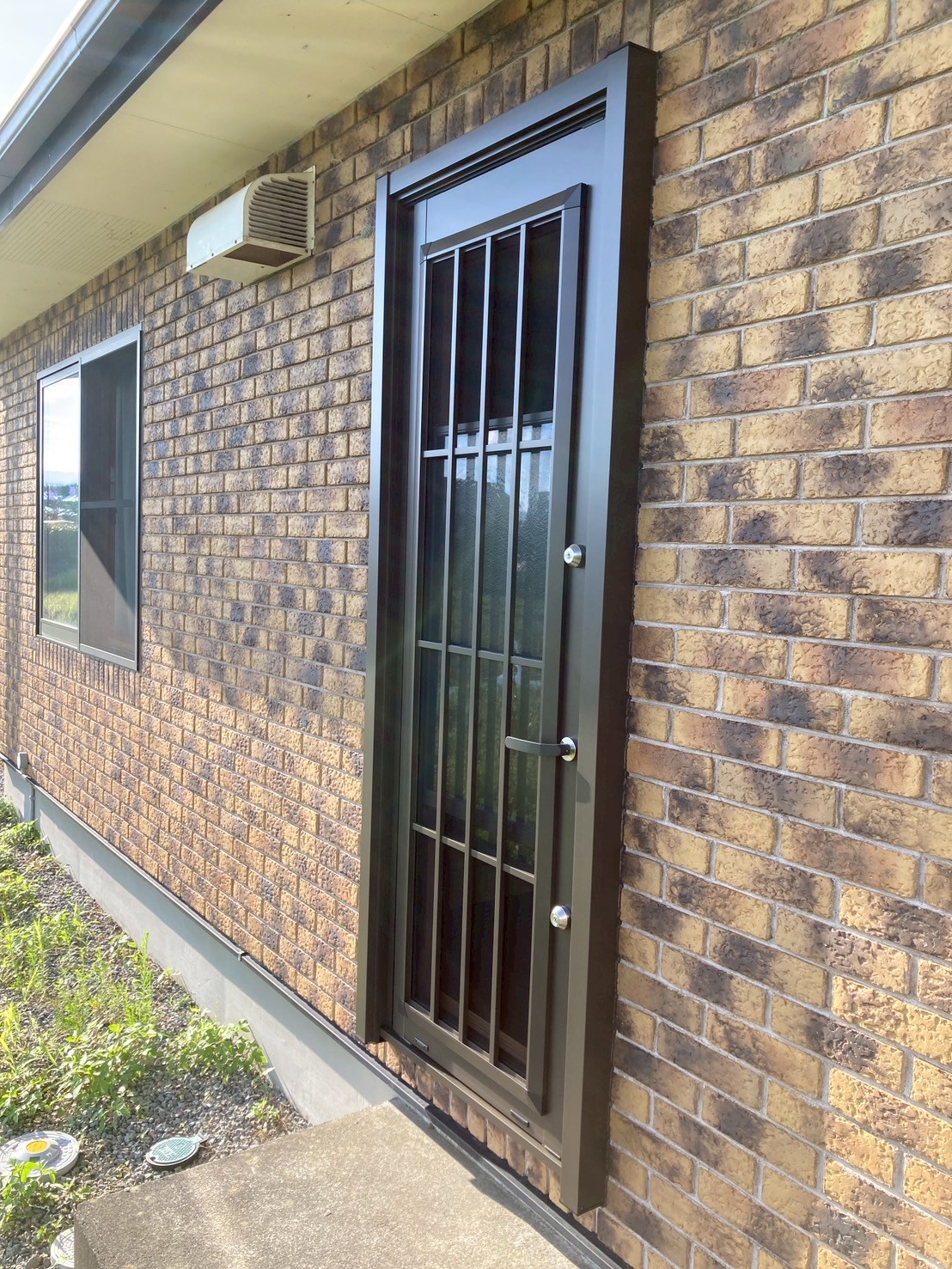 当社社員宅で検証！トリプルガラス仕様の勝手口ドアってどうなの？ ネットアスのブログ 写真2