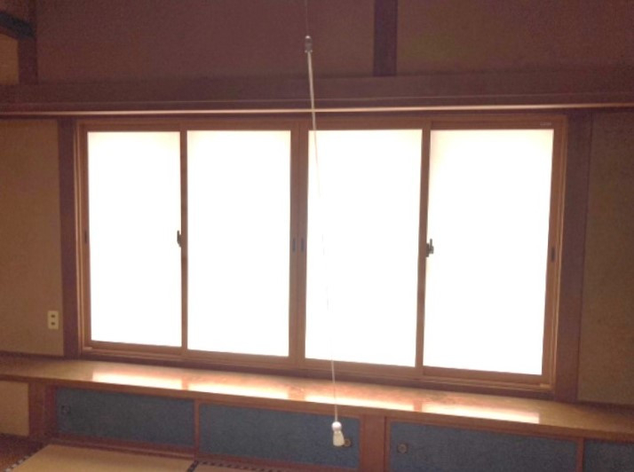 ネットアスの［松本市］断熱内窓インプラス＊和室の施工後の写真1