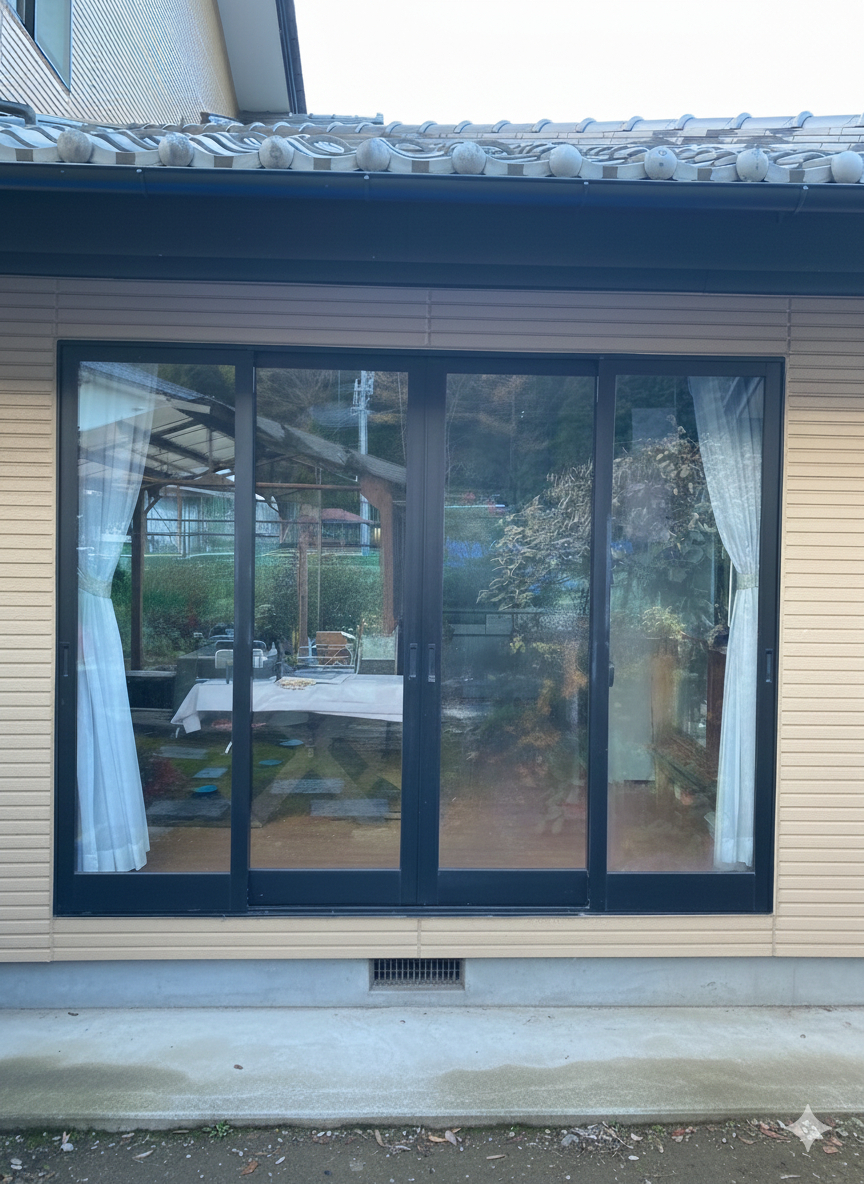 ネットアスの【松本市】外窓交換（はつり工法）の施工前の写真1