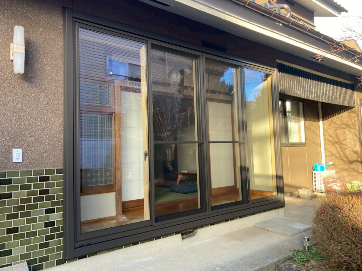 ネットアスの【松本市】外窓交換（はつり工法）＊和室の施工後の写真1