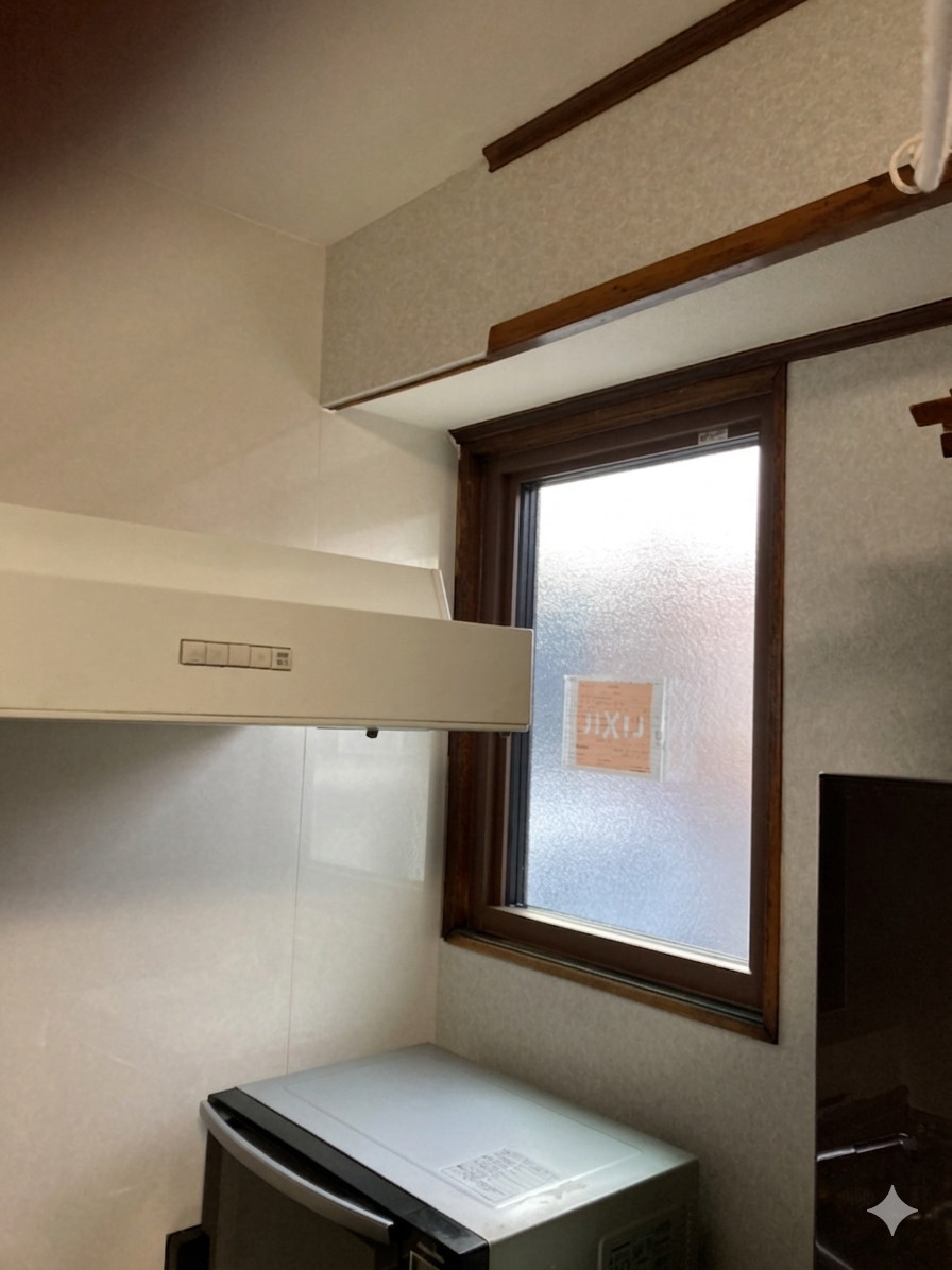 ネットアスの［安曇野市］外窓交換（はつり工法）＊キッチン　【結露対策・寒さ対策】の施工後の写真2